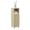 Image de vidaXL Armoire salle de bain chêne sonoma 30x30x100 cm849670