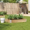 Image de Vidaxl JardiniÃ¨re 100x50 Cm Bois De Pin Massif
