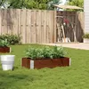 Image de Vidaxl JardiniÃ¨re Marron 100x50 Cm Bois Massif De Pin