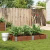 Image de Vidaxl JardiniÃ¨re Marron 150x100 Cm Bois Massif De Pin