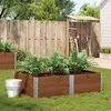 Image de Vidaxl JardiniÃ¨re Marron 150x100 Cm Bois Massif De Pin