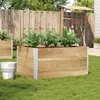 Image de Vidaxl JardiniÃ¨re 120x80 Cm Bois Massif De Pin