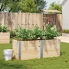 Image de Vidaxl JardiniÃ¨re 150x50 Cm Bois De Pin Massif