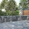 Image de vidaXL Panier gabion avec couvercle 300x50x50 cm fer galvanisé3295134