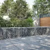 Image de Vidaxl Panier Gabion Avec Couvercle 300x50x50 Cm Fer GalvanisÃ©