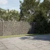 Image de vidaXL Panier gabion avec couvercle 700x50x150 cm fer galvanisé