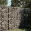 Image de Vidaxl Panier Gabion Avec Couvercle 100x50x200 Cm Fer GalvanisÃ©