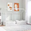 Image de vidaXL Cadre de lit d'enfants forme de maison 80x200cm bois pin massif