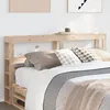 Image de vidaXL TÃªte de lit avec Ã©tagÃ¨res 140 cm bois massif de pin