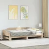 Image de vidaXL Lit de jour et lit gigogne sans matelas 90x190 cm bois massif850908