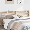 Image de vidaXL TÃªte de lit avec Ã©tagÃ¨res 180 cm bois massif de pin