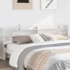 Image de vidaXL TÃªte de lit avec Ã©tagÃ¨res blanc 180 cm bois massif de pin