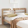 Image de vidaXL Tête de lit avec étagères 135 cm bois massif de pin850953