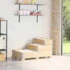 Image de vidaXL Lit surélevé à 3 niveaux 120x80 cm bois de pin massif4010309
