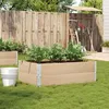 Image de Vidaxl JardiniÃ¨re 120x80 Cm Bois Massif De Pin