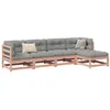 Image de vidaXL Salon de jardin 5 pcs bois massif sapin de douglas3299387