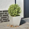 Image de Vidaxl JardiniÃ¨re 30x30x30 Cm Acier Inoxydable