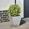 Image de Vidaxl JardiniÃ¨re 30x30x30 Cm Acier GalvanisÃ©