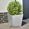 Image de Vidaxl JardiniÃ¨res 2 Pcs 40x40x40 Cm Acier GalvanisÃ©