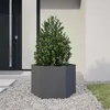 Image de vidaXL Jardinière anthracite hexagone 69x60x45 cm acier851124