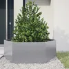 Image de Vidaxl JardiniÃ¨re Hexagone 138x120x45 Cm Acier GalvanisÃ©