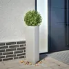 Image de vidaXL Jardinière triangulaire 30x26x75 cm acier galvanisé851153