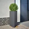 Image de vidaXL Jardinière anthracite triangulaire 40x34,5x70 cm acier851161