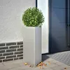 Image de vidaXL Jardinières 2 pcs triangulaire 40x40x75 cm acier galvanisé851168