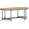 Image de vidaXL Table basse 110x55x40 cm bois de manguier massif brut4013497