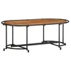 Image de vidaXL Table basse 110x55x40 cm bois massif d'acacia