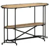 Image de vidaXL Table console 110x42x76 cm bois massif de manguier brut4013500