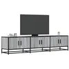 Image de vidaXL Meuble TV sonoma gris 180x35x41 cm bois d'ingénierie3300788