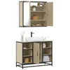 Image de vidaXL Ensemble de meubles de salle de bain 2 pcs chÃªne sonoma