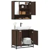 Image de vidaXL Ensemble de meubles de salle de bain 2 pcs Chêne marron3300919