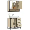 Image de vidaXL Ensemble de meubles de salle de bain 2 pcs chÃªne sonoma