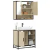 Image de vidaXL Ensemble de meubles de salle de bain 2 pcs chêne sonoma3300936