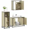 Image de vidaXL Ensemble de meubles de salle de bain 3 pcs chÃªne sonoma