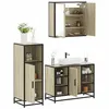 Image de vidaXL Ensemble de meubles de salle de bain 3 pcs chêne sonoma3300971