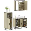 Image de vidaXL Ensemble de meubles de salle de bain 3 pcs chÃªne sonoma
