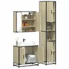 Image de vidaXL Ensemble de meubles de salle de bain 3 pcs chêne sonoma3301066