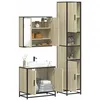 Image de vidaXL Ensemble de meubles de salle de bain 3 pcs chÃªne sonoma