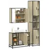Image de vidaXL Ensemble de meubles de salle de bain 3 pcs chÃªne sonoma