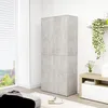 Image de vidaXL Cadre de lit en mÃ©tal sans matelas chÃªne sonoma 180x200 cm
