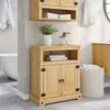 Image de vidaXL Armoire de salle de bain Corona 70x33x80 cm bois de pin massif4013405