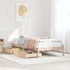 Image de vidaXL Cadre de lit sans matelas 90x190 cm bois de pin massif