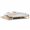 Image de vidaXL Cadre de lit sans matelas 200x200 cm bois massif de pin