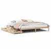 Image de vidaXL vidaXL Cadre de lit sans matelas 200x200 cm bois massif de pin
