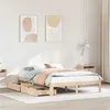 Image de vidaXL Cadre de lit avec tiroirs 160x200 cm bois massif de pin