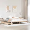 Image de vidaXL Cadre de lit avec tiroirs sans matelas 180x200 cm