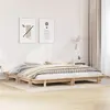 Image de vidaXL Cadre de lit sans matelas 200x200 cm bois massif de pin